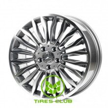 Replica Mercedes (MR1490) 7,5x18 5x112 ET52 DIA66,6 (gloss grey machined face)