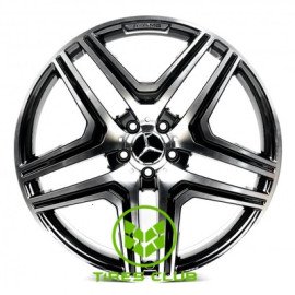 Replica Mercedes (MR157) 9,5x20 5x130 ET45 DIA84,1 (gun metal machined face)