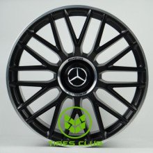 Replica Mercedes (MR2110281) 9,5x20 5x112 ET41 DIA66,6 (satin black lip polished)