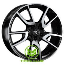 Replica Mercedes (MR256) 8x18 5x112 ET37 DIA66,6 (black machined face)