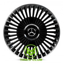Replica Mercedes (MR283) 9,5x20 5x112 ET40 DIA66,6 (black machined face)