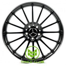 Replica Mercedes (MR365) 8x19 5x112 ET32,5 DIA66,6 (satin black lip polished)