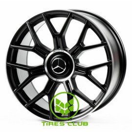 Replica Mercedes (MR606) 8,5x20 5x112 ET35 DIA66,6 (satin black machined lip)