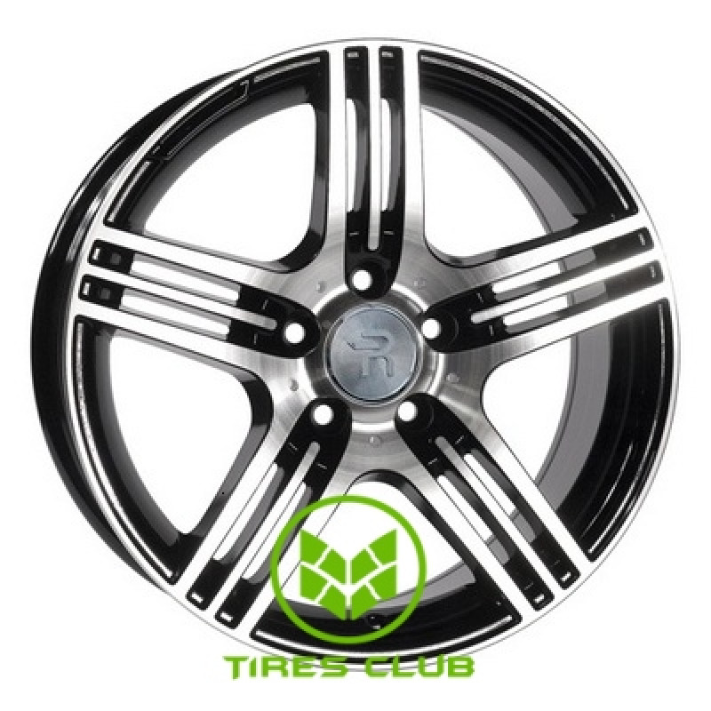 Replica Mercedes (MR74) 9,5x20 5x112 ET38 DIA66,6 (gun metal machined face)