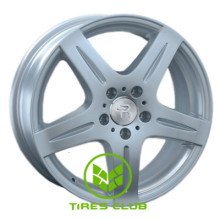 Replica Mercedes (MR82) 10x22 5x130 ET36,1 DIA84,1 (matt black machined face)