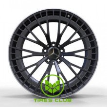 Replica Mercedes (MR9073) 9,5x21 5x112 ET41,5 DIA66,6 (satin black lip polished)