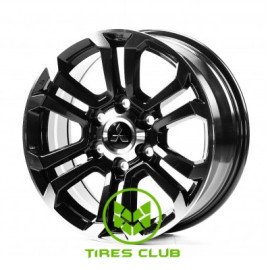 Replica Mitsubishi (MI3259) 7,5x18 6x139,7 ET38 DIA67,1 (gun metal machined face)