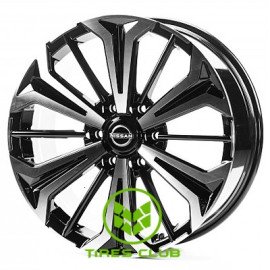 Replica Nissan (NS901) 8x20 6x139,7 ET35 DIA77,8 (black machined face) Replica Nissan (NS901) 8x20 6x139,7 ET35 DIA77,8 (black machined face)