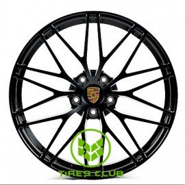 Replica Porsche (PR1511) 11,5x22 5x130 ET61 DIA71,6 (matt black)