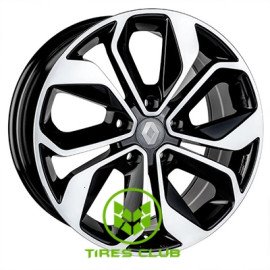 Replica Renault (RN5231) 8x18 5x114,3 ET38 DIA73,1 (black machined) Replica Renault (RN5231) 8x18 5x114,3 ET38 DIA73,1 (black machined)