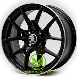 Replica Skoda (FF-510) 7x16 5x112 ET38 DIA66,6 (matt black) Replica Skoda (FF-510) 7x16 5x112 ET38 DIA66,6 (matt black)