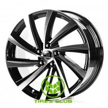 Replica Skoda (SK18304) 8x18 5x112 ET44 DIA57,1 (gloss black machined face)