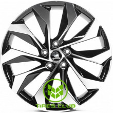 Replica Skoda (SK19931) 8x19 5x112 ET38 DIA57,1 (gloss black machined face)