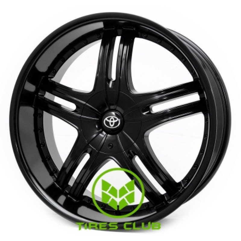 Replica Toyota (M10) 9,5x22 6x139,7 ET18 DIA106,1 (satin black)