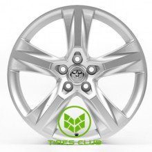 Replica Toyota (TY166) 7,5x19 5x114,3 ET30 DIA60,1 (silver)