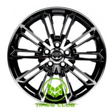 Replica Toyota (TY2037) 8x19 5x114,3 ET45 DIA60,1 (black machined face)