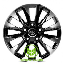 Replica Toyota (TY880) 8x20 6x139,7 ET60 DIA95,1 (black machined face) Replica Toyota (TY880) 8x20 6x139,7 ET60 DIA95,1 (black machined face)