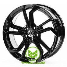 Replica Volkswagen (VV5428) 7,5x18 5x100 ET42 DIA57,1 (gloss black)