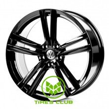 Replica Volkswagen (VV5634) 8,5x19 5x112 ET38 DIA57,1 (black)