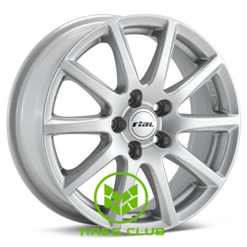Rial Milano 6,5x16 5x105 ET38 DIA56,6 (gloss black)