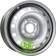 Steel Chevrolet 6x15 4x100 ET45 DIA56,6 (silver)