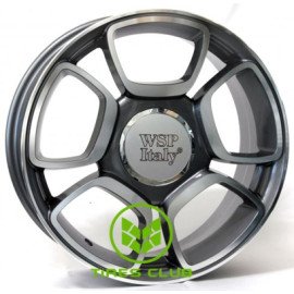 WSP Italy Fiat (W157) Forio 7x17 4x100 ET37 DIA56,6 (anthracite polished) WSP Italy Fiat (W157) Forio 7x17 4x100 ET37 DIA56,6 (anthracite polished)