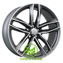 WSP Italy Audi (W570) Penelope 9x20 5x112 ET37 DIA66,6 (matt gun metal polished)