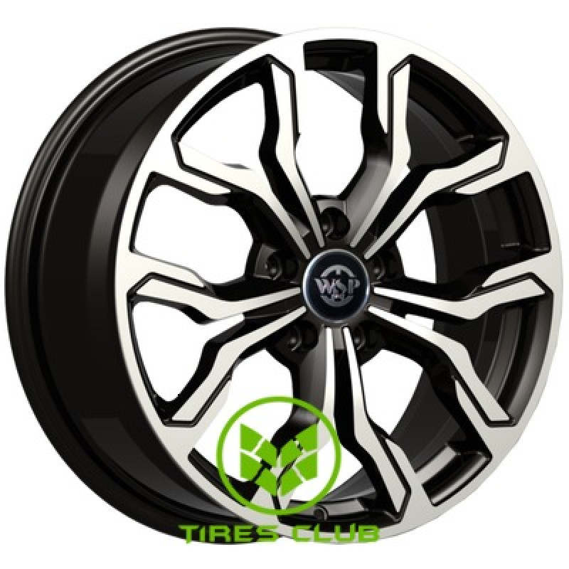 WSP Italy Audi (WD002) New York 8x18 5x112 ET40 DIA66,6 (gloss black polished)