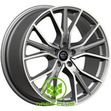 WSP Italy Audi (WD004) Zurich 8x18 5x112 ET39 DIA66,6 (matt gun metal polished)