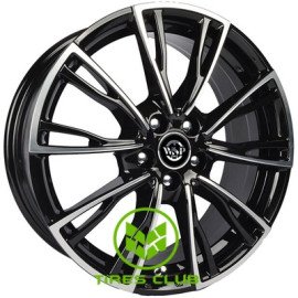 WSP Italy Audi (WD006) Lugano 7,5x17 5x112 ET38 DIA66,6 (gloss black polished)