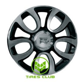 WSP Italy Fiat (W167) Ercolano 7x17 5x98 ET41 DIA58,1 (gloss black polished)