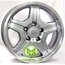 WSP Italy Mercedes (W760) Matera 9,5x18 5x130 ET50 DIA84,1 (silver lip polished)