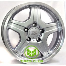 WSP Italy Mercedes (W760) Matera 9,5x18 5x130 ET50 DIA84,1 (silver lip polished)
