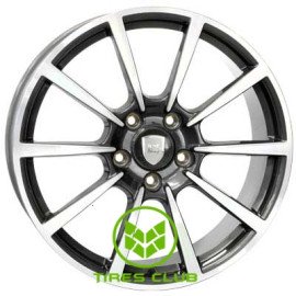 WSP Italy Porsche (W1055) Legend 8,5x20 5x130 ET51 DIA71,6 (anthracite polished)