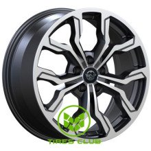 WSP Italy Seat (WD002) New York 7,5x18 5x112 ET46 DIA57,1 (gloss black polished)