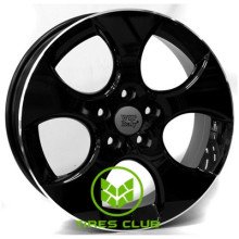WSP Italy Volkswagen (W444) Ciprus 7,5x18 5x112 ET47 DIA57,1 (black lip polished)