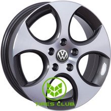 WSP Italy Volkswagen (W444) Ciprus 7,5x18 5x112 ET47 DIA57,1 (anthracite polished)