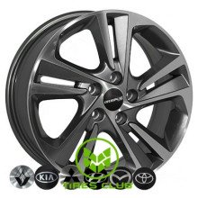 ZF 5258 7x17 5x114,3 ET48 DIA67,1 (GMF)