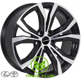 ZF FE193 7x17 5x114,3 ET35 DIA67,1 (black machined face)