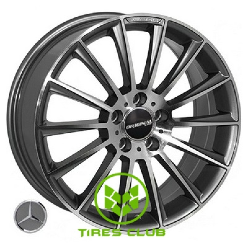 ZF MB139 7,5x17 5x112 ET37 DIA66,6 (black)