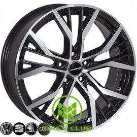 ZF YSM288 7x18 5x112 ET45 DIA57,1 (gloss black)