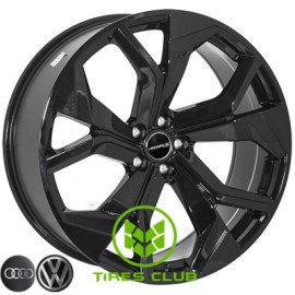 ZH 6109 9,5x22 5x112 ET25 DIA66,6 (black)