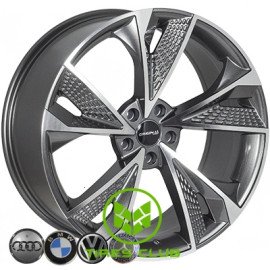 ZW 9421 9x20 5x112 ET35 DIA66,6 (MKP) ZW 9421 9x20 5x112 ET35 DIA66,6 (MKP)