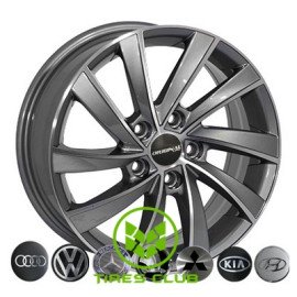 ZW BK5290 6,5x16 5x105 ET39 DIA56,6 (GP) ZW BK5290 6,5x16 5x105 ET39 DIA56,6 (GP)